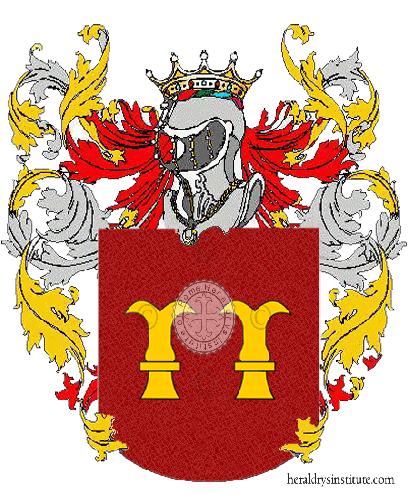 Coat of arms of family Sinuello