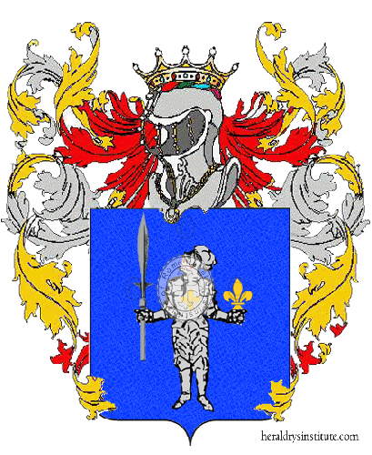 Coat of arms of family Zanaro