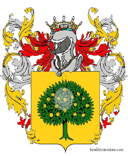 Coat of arms of family Castagneri