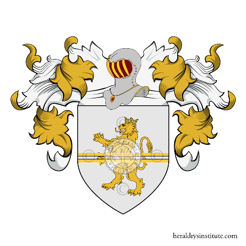 Coat of arms of family Tegani