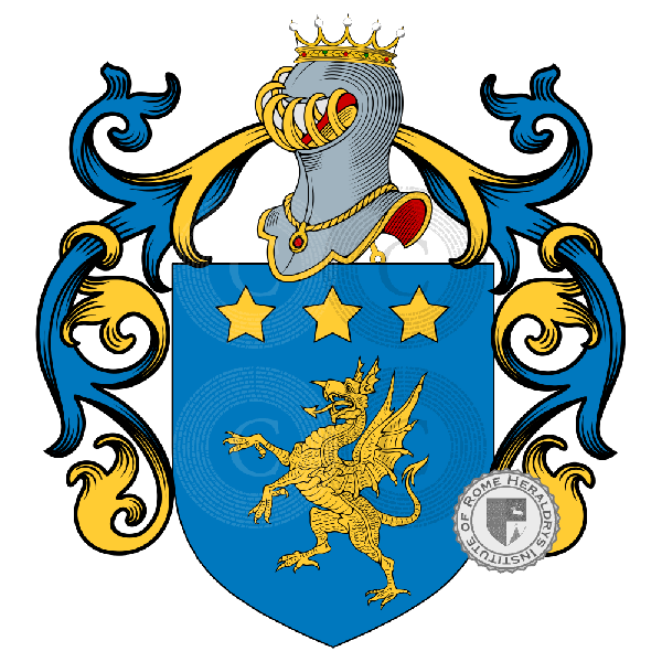 Coat of arms of family Pedrona
