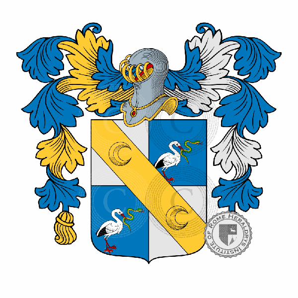 Coat of arms of family Sancinelli