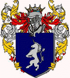 Coat of arms of family Borgogelli