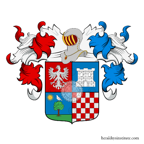 Coat of arms of family Blessent