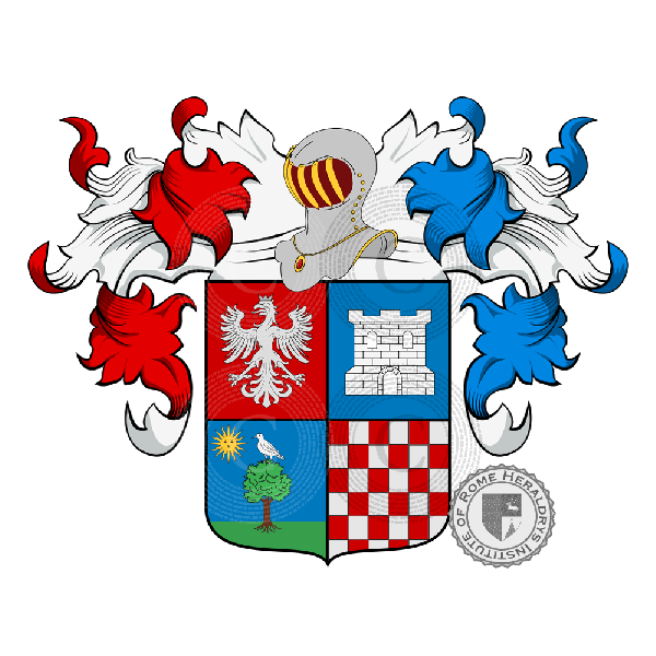 Wappen der Familie Alessia