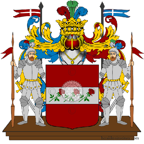 Coat of arms of family Sestilio