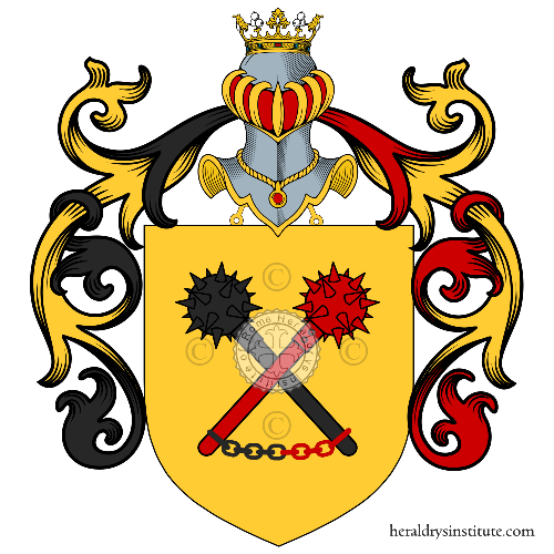 Coat of arms of family Menuti
