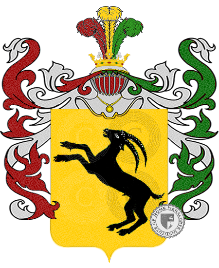 Coat of arms of family Becchetti