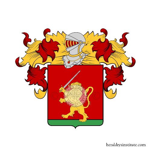 Coat of arms of family Narconi