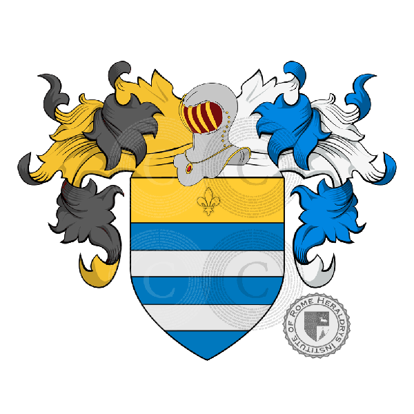 Coat of arms of family Moriaco