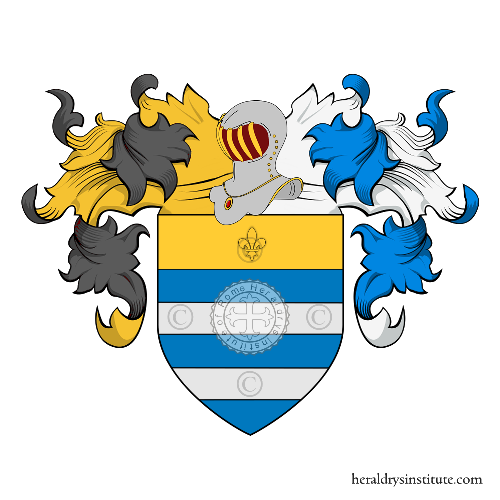 Wappen der Familie Morisetti