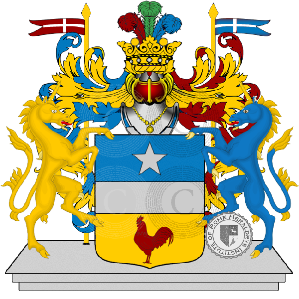 Coat of arms of family Paoletta