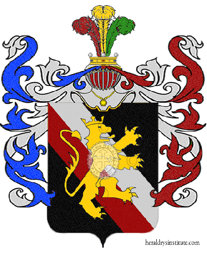 Coat of arms of family Fiorentin