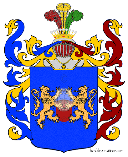 Coat of arms of family Calderoe