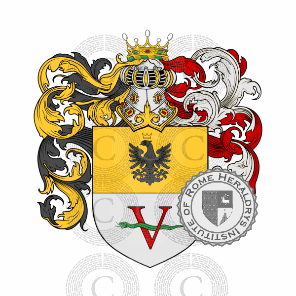 Coat of arms of family Vicentino
