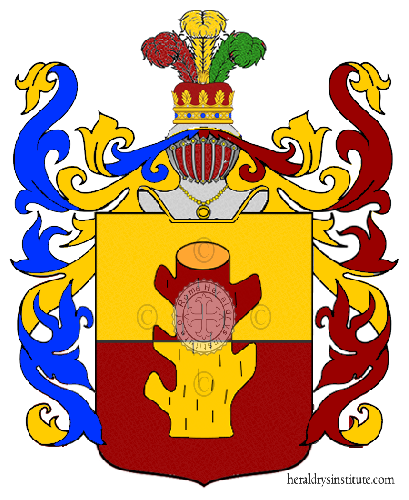 Coat of arms of family Lo Bosco