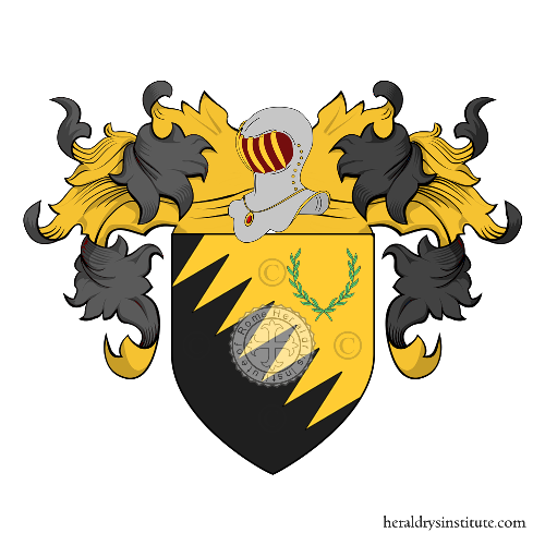 Coat of arms of family Sanlorenzi