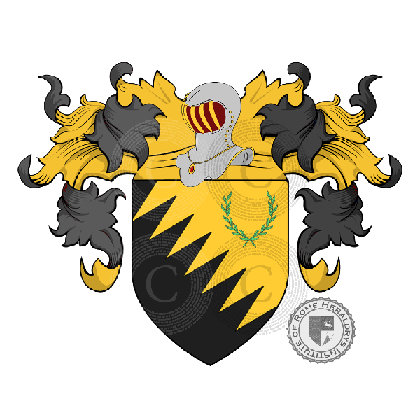 Coat of arms of family Torenzi
