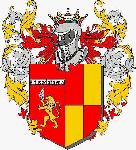Coat of arms of family Bellacera