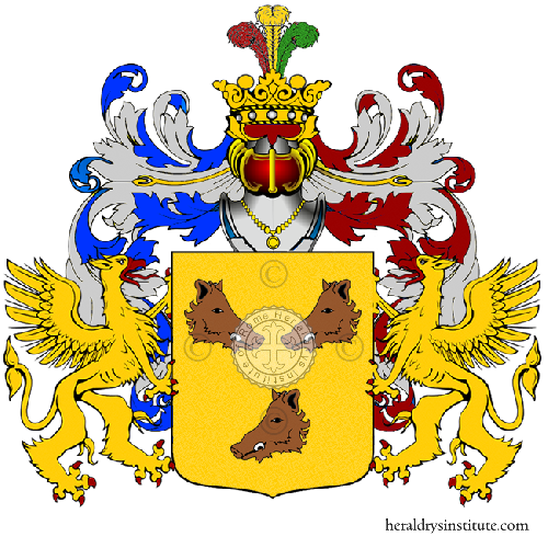 Coat of arms of family Brugni