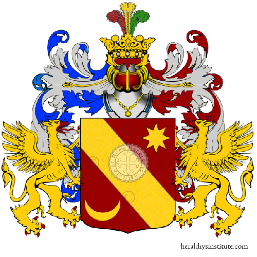 Coat of arms of family Miniati