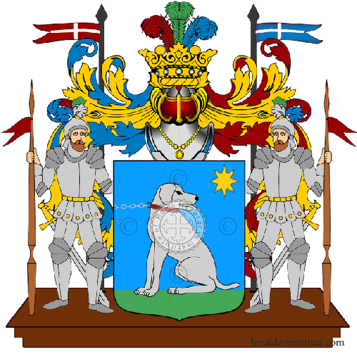 Coat of arms of family De Corsi