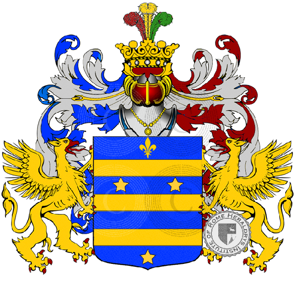 Coat of arms of family Parisa