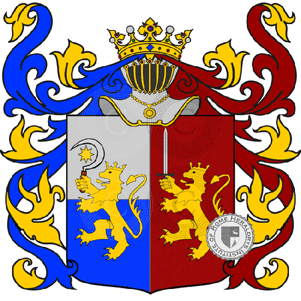 Coat of arms of family Cremoli