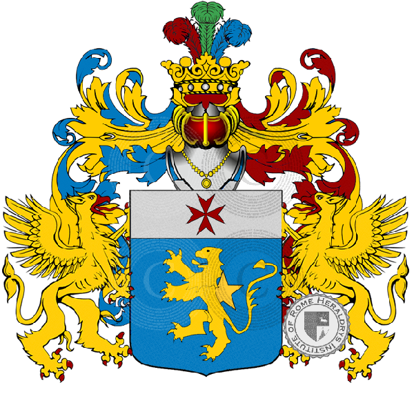 Coat of arms of family Nuccilla
