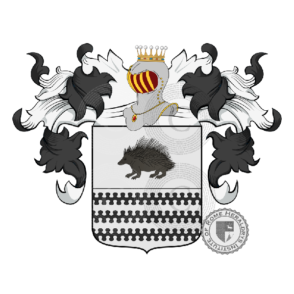 Coat of arms of family Gizzo