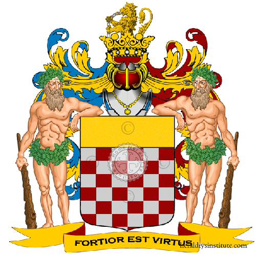 Coat of arms of family Meggiorin