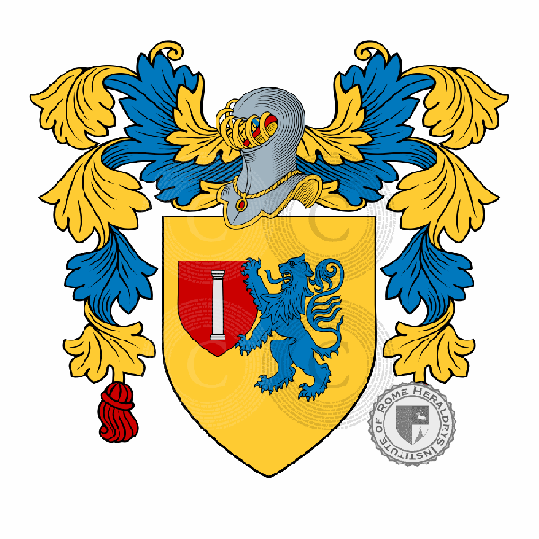 Coat of arms of family Nioci