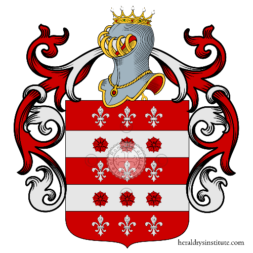 Coat of arms of family Becchini