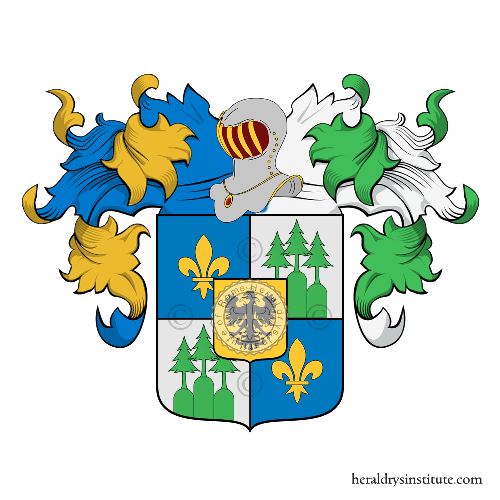 Coat of arms of family Zanetta