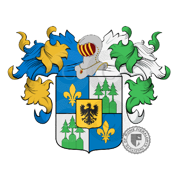 Coat of arms of family Zanette