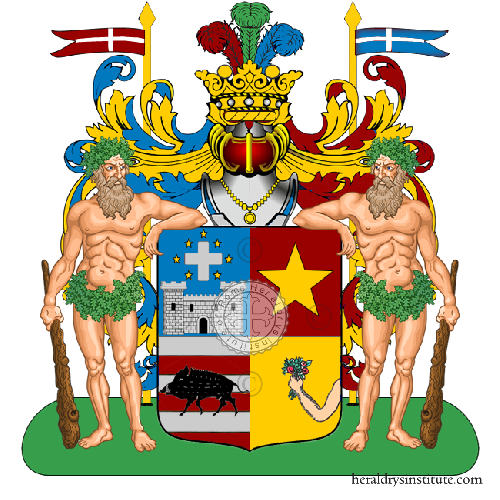 Coat of arms of family Rasa