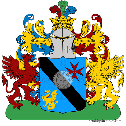 Coat of arms of family Spaziani