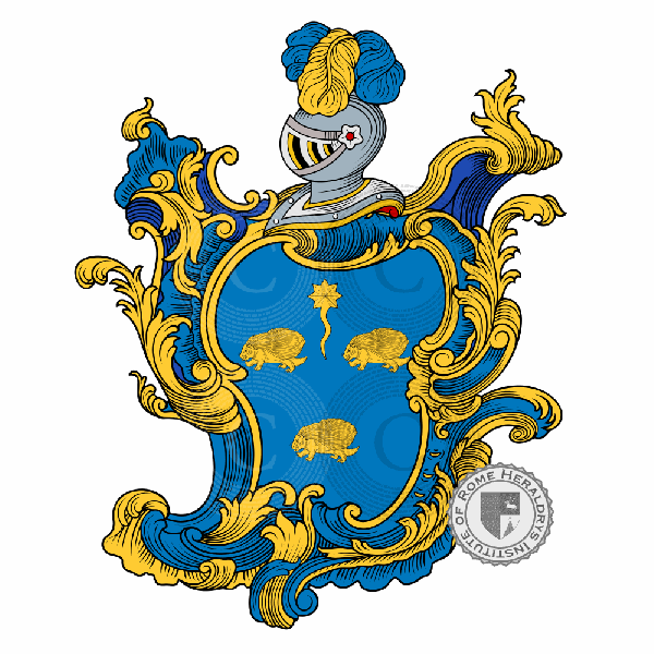 Coat of arms of family Dalla Ricci
