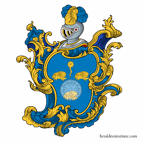 Escudo de la familia Dalla Ricci