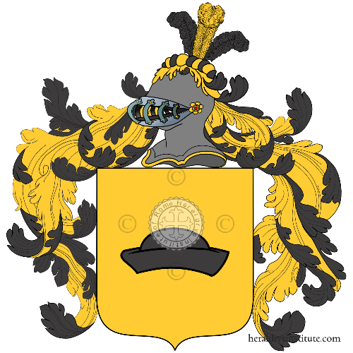 Coat of arms of family Zaretta