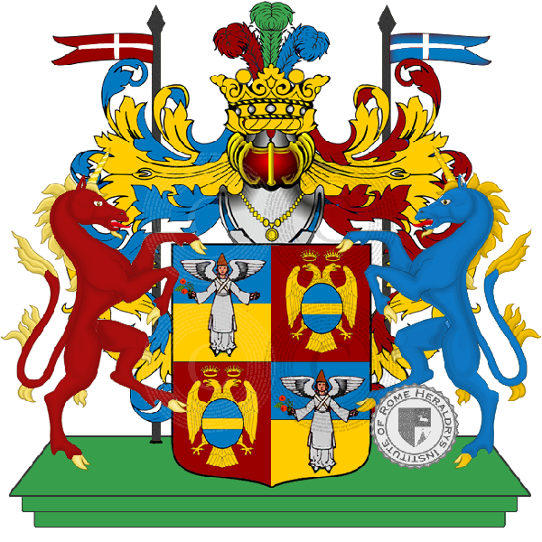 Coat of arms of family Mersico