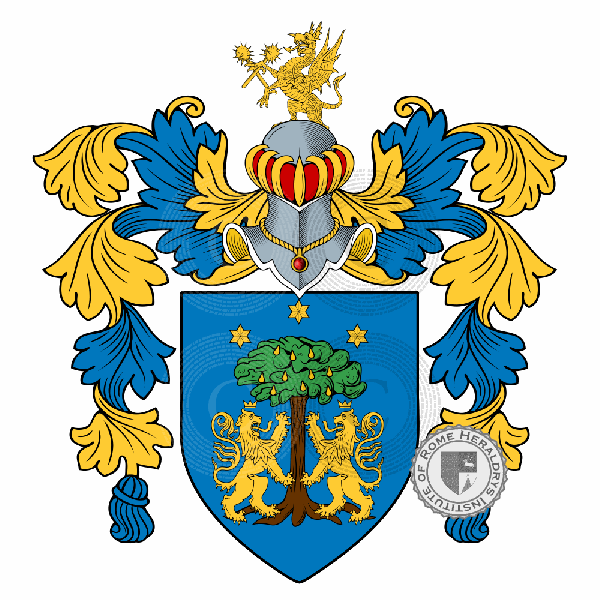 Coat of arms of family Pilorzi