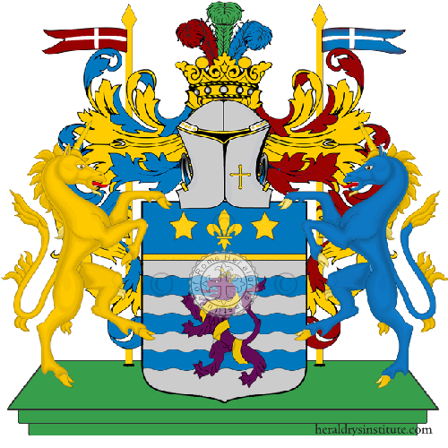 Coat of arms of family Tanganelli