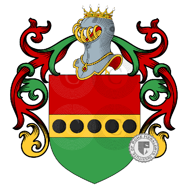 Coat of arms of family Zippi