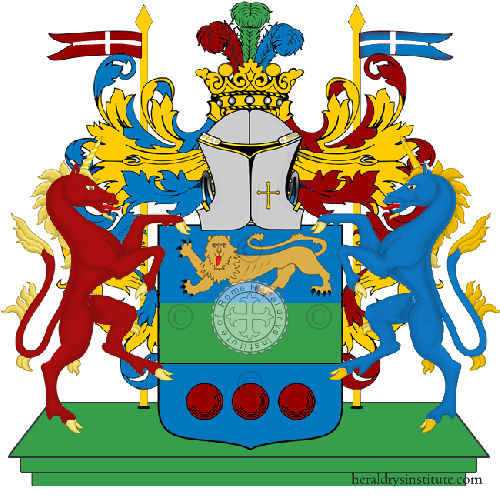 Coat of arms of family Cenderelli