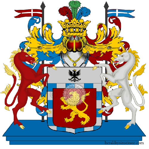 Coat of arms of family Toppani