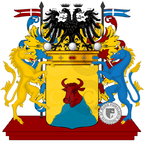 Coat of arms of family Montagnanese