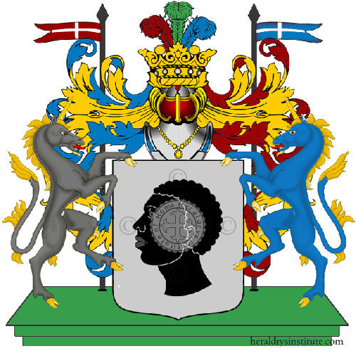 Coat of arms of family Caracini