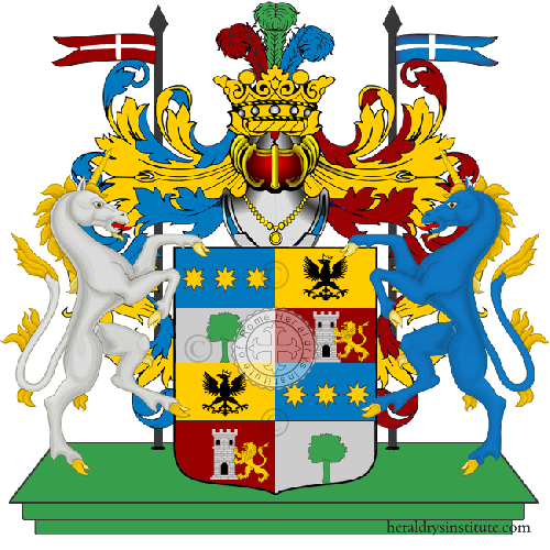 Coat of arms of family Sbrocchi