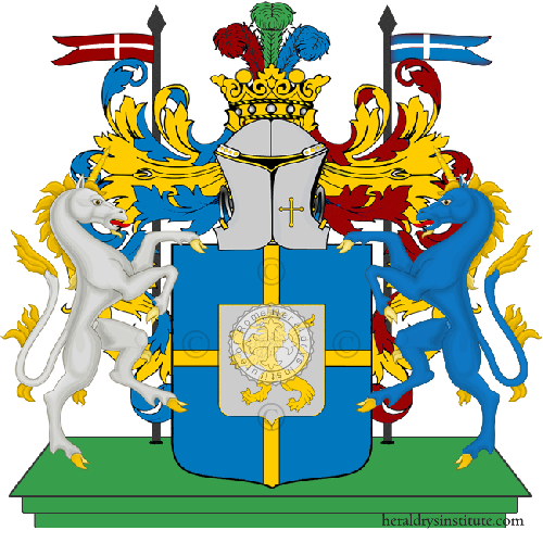 Coat of arms of family Della Contrada